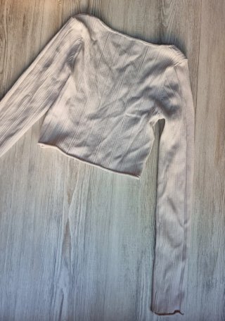 Top Zara Canalé Manga Larga