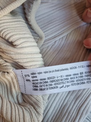 Top Zara Canalé Manga Larga