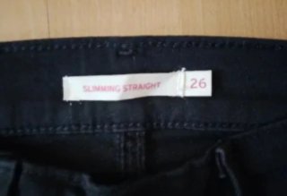 Pantalón Levis Vaquero Negro Talla S