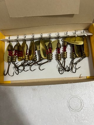 20 Cucharillas de Pesca Brettón Spinning Lures
