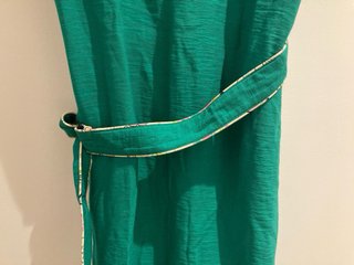 Vestido camisero CKS verde