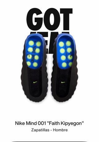 Nike Mind 001 flyknit Faith Kipyegon