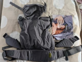 Mochila Portabebés Boba X Gris