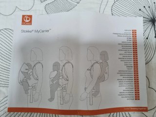 Mochila Portabebé Stokke MyCarrier Frontal/Espalda