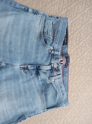 Jeans Uomo Slim Fit Tommy Hilfiger Blu tg w32/32