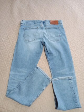 Jeans Uomo Slim Fit Tommy Hilfiger Blu tg w32/32