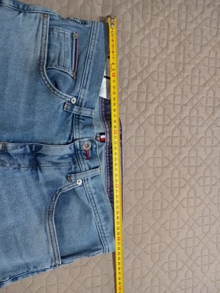Jeans Uomo Slim Fit Tommy Hilfiger Blu tg w32/32