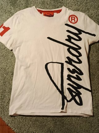 Camiseta Superdry Blanca Talla M