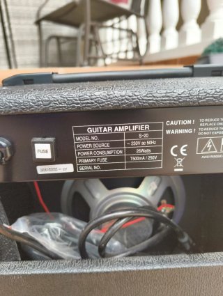 Amplificador Sonora S-20 Negro
