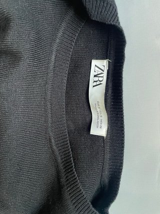Jersey Zara Negro Corto