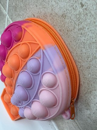 Monedero infantil Pop It globo aerostático