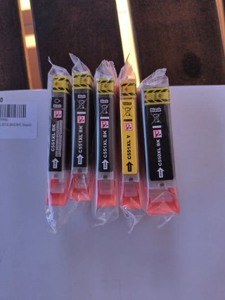 10 Cartuchos Tinta C551XL / C550XL Perfect Print