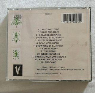 Michael Nyman Drowning by Numbers CD