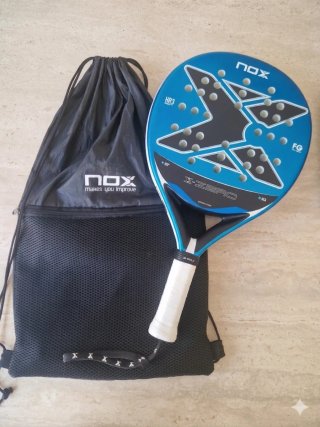 Pala Padel Nox X-Zero Azul