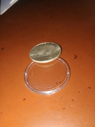 Moneda Plata Kennedy 1964