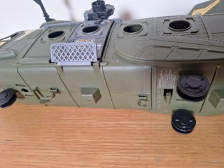 Helicóptero y 3 figuras tamaño Gijoe