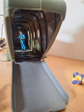 Helicóptero y 3 figuras tamaño Gijoe