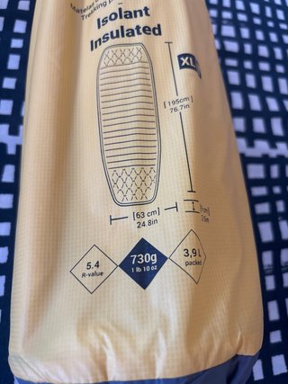 Colchoneta de trekking Simond MT 900 Air XL