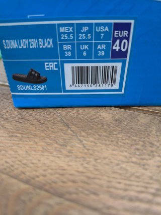 Chanclas Joma Talla 40 Negras