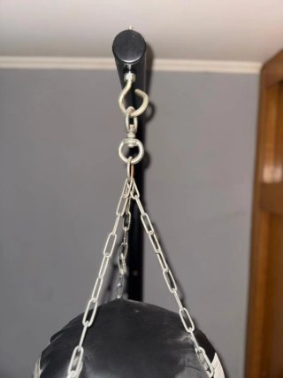 Saco de boxeo con soporte