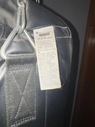 Saco de boxeo con soporte