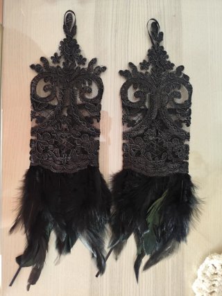 Conjunto gótico negro