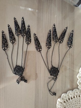 Conjunto gótico negro