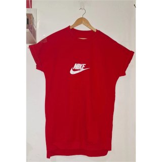 Vestido Sudadera Nike Rojo