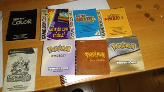 Manuales Nintendo Game Boy Color y Mini