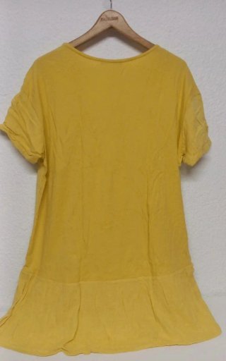 Vestido amarillo boho talla L/XL