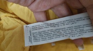 Vestido amarillo boho talla L/XL