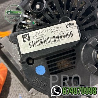 13586366 alternador Opel astra J 1.6Cdti 110cv