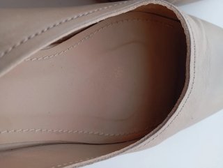 Sandalias Beige Tacón