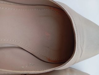 Sandalias Beige Tacón
