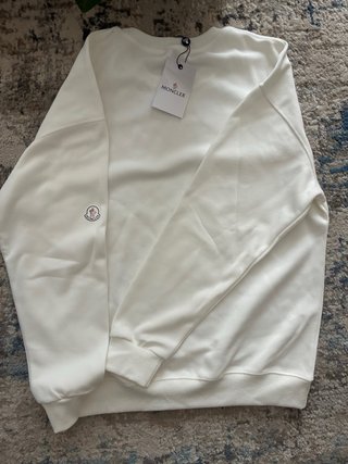 Sudadera Moncler Blanca