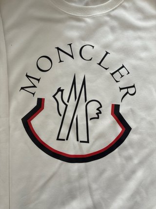 Sudadera Moncler Blanca