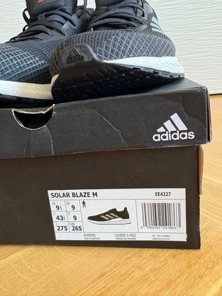 Zapatillas Adidas Solar Blaze M Talla 43 y 1/3