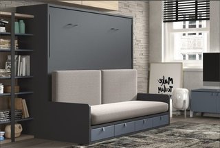 CAMA ABATIBLE CON SOFA FORMAS135.