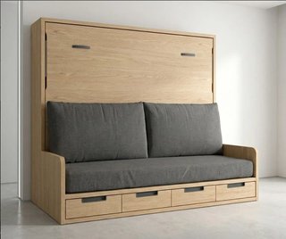 CAMA ABATIBLE CON SOFA FORMAS135.
