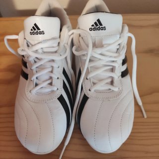 Zapatillas Adidas Mujer Blancas y Negras