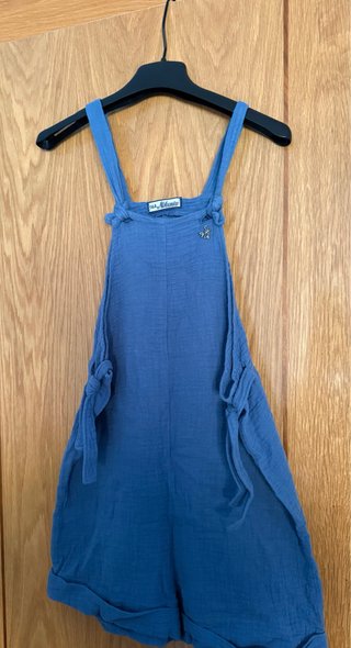 Peto niña azul talla 14