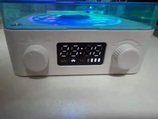Altavoz Bluetooth Tocadiscos RGB LED