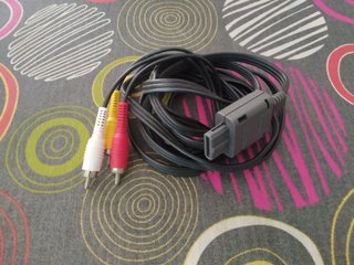 Cable RCA Nintendo oficial