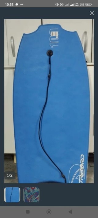 Tabla Bodyboard Azul