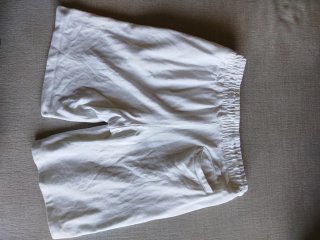 Pantalón corto Mango blanco talla S