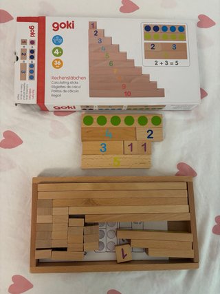 Juego de cálculo Goki de madera