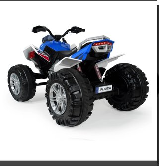 Quad Eléctrico Infantil Azul y Blanco