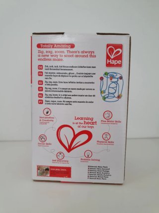 Laberinto de Cuentas Hape Spring-a-Ling