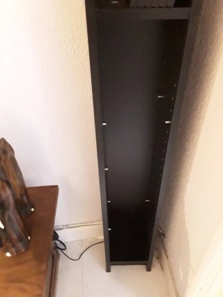 Estantería Ikea GNEDBY Negra