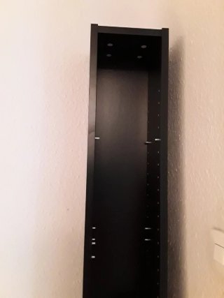 Estantería Ikea GNEDBY Negra